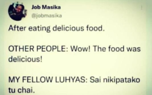 Job Maslkn lobmasiko After eating delicious food OTHER PEOPLE Wow! The food was