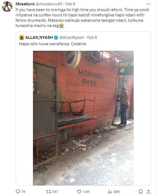 Musakuru musakuru4s feb 6 if you have been to moringa high time you should refor