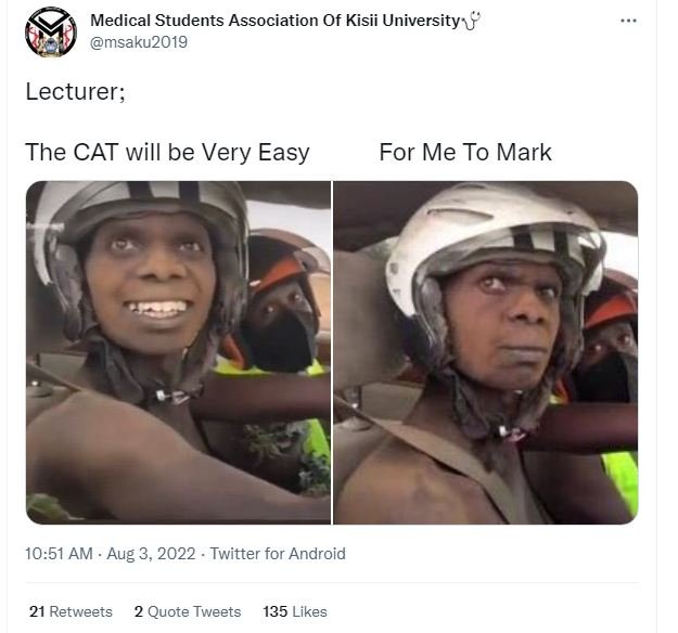 Medical students association of kisii university j msaku2019 lecturer the cat wi
