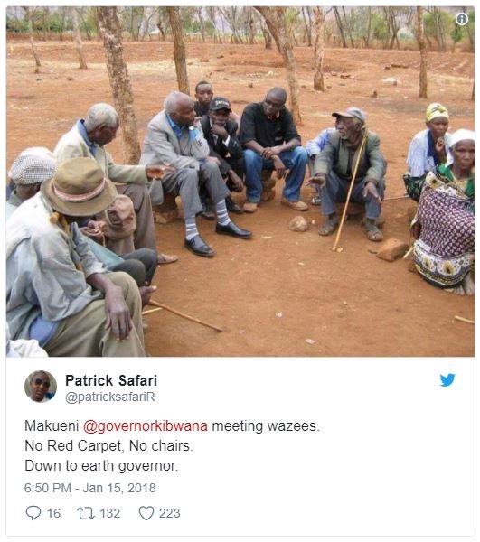 Patrick safari patricksafarir makueni governorkibwana meeting wazees . no red ca