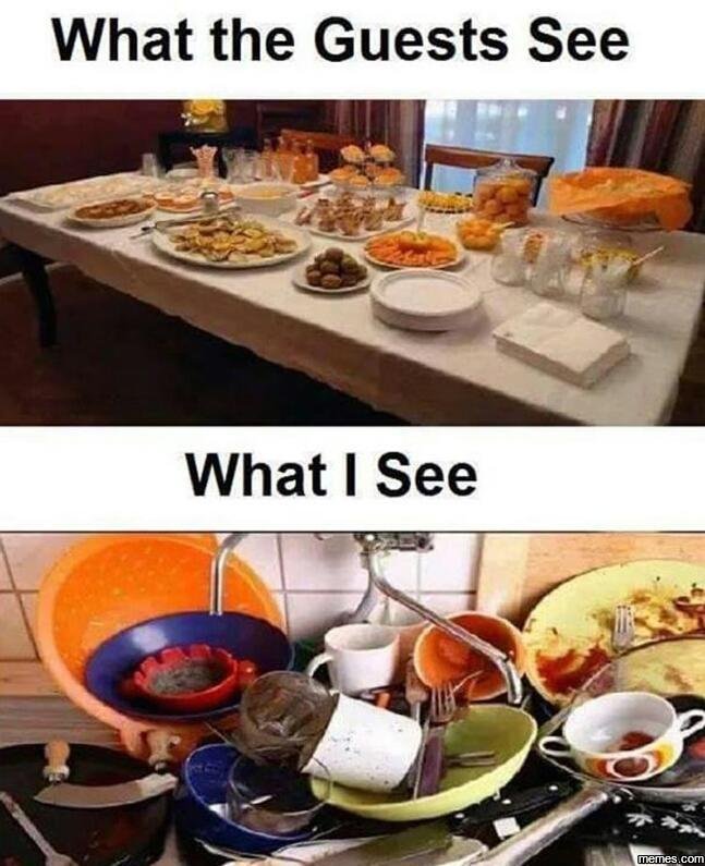 What the guests see what see