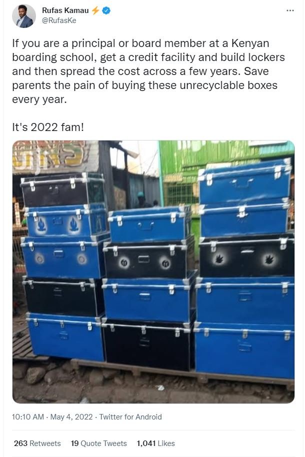 Rufas kamau rufaske if you are a principal or board member at a kenyan boarding