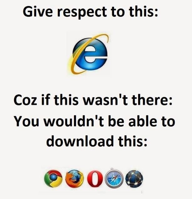 Give respect to this coz if this wasn't there you wouldn't be able to download t