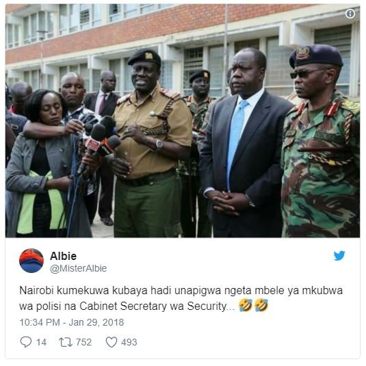 Albie misteralbie nairobi kumekuwa kubaya hadi unapigwa ngeta mbele ya mkubwa wa