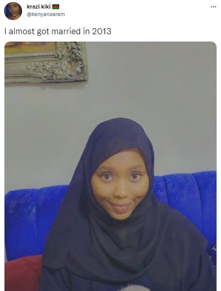 Krazi kiki kenyansaram almost got married in