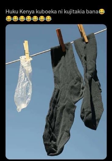 Huku kenya kuboeka ni kujitakia bana