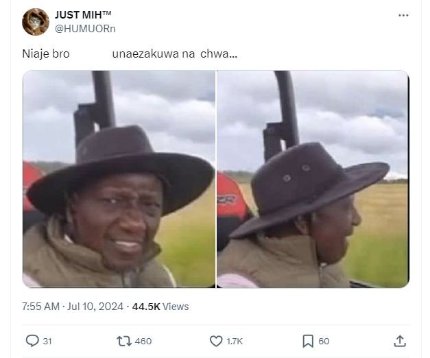 Just mihtm humuorn niaje bro unaezakuwa na chwa_ 7.55 am jul 10, 44.5k views 0 3