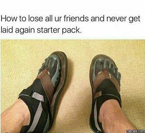 How to lose all ur friends and never get laid again starter pack. jiemes