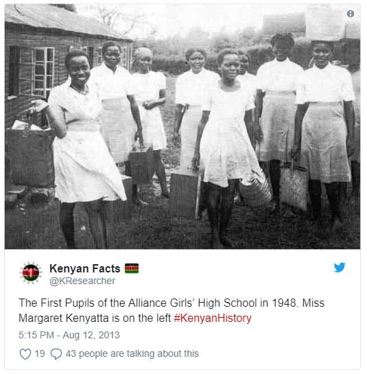 Kenyan facts kresearcher the first pupils of the alliance girls' high school in