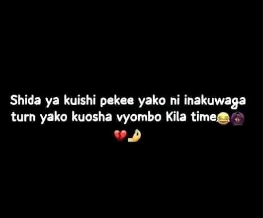 Shida ya kuishi pekee yako ni inakuwaga turn yako kuosha vyombo kila time