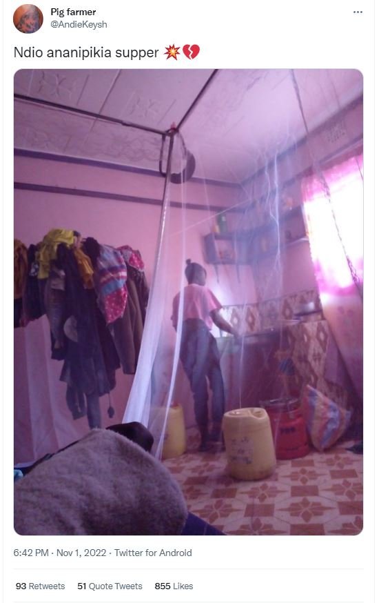 Pig farmer andiekeysh ndio ananipikia supper 6.42 pm nov 1, twitter for android