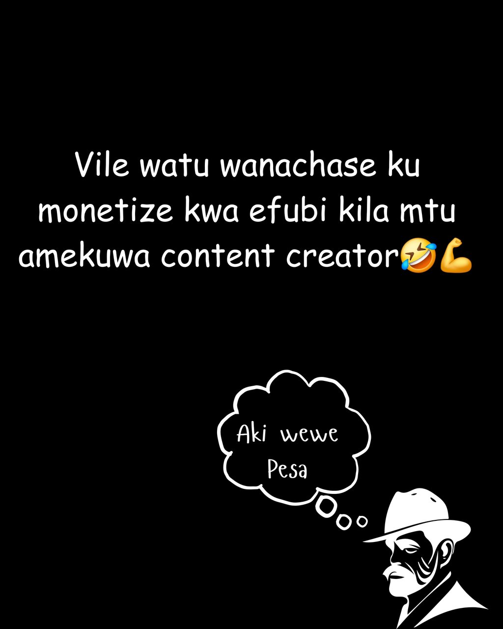 Vile watu wanachase ku monetize kwa efubi kila mtu amekuwa content creator 6 aki