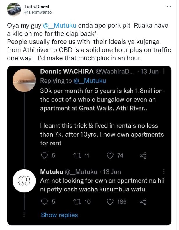 Turbodiesel alexmwanzo oya my guy mutuku enda apo pork pit ruaka have a kilo on