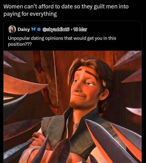 Women can't afford to date so they guilt men into paying for everything daisy sk