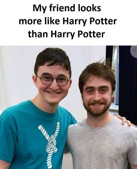 My7 friend looks more like harry potter than harry potter