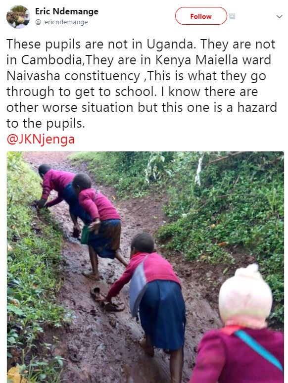 Eric ndemange ericndemange follow these pupils are not in uganda. they are not i