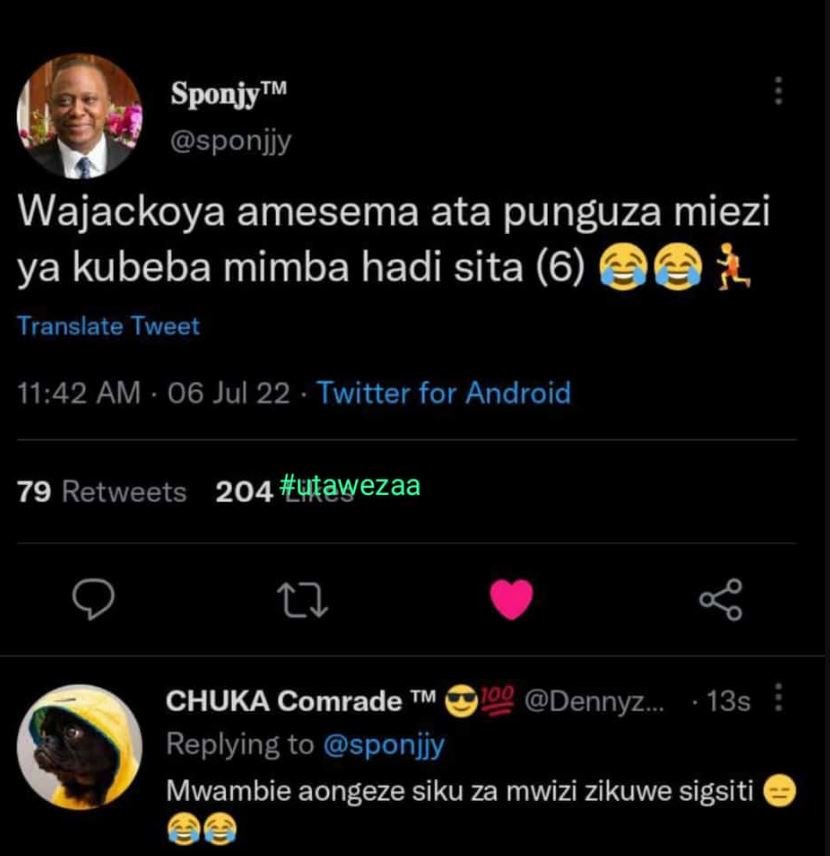 Sponjy tm sponjjy wajackoya amesema ata punguza miezi ya kubeba mimba hadi sita