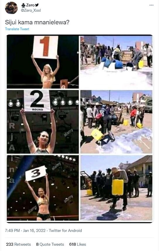 Zeroy Zero_Xxxl Sijui kama mnanielewa? Translate Tweet 2 ouvd R 3 749 PM Jan 16.