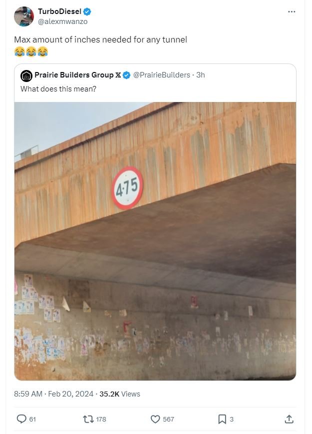 Turbodiesel alexmwanzo max amount of inches needed for any tunnel à6 prairie bui