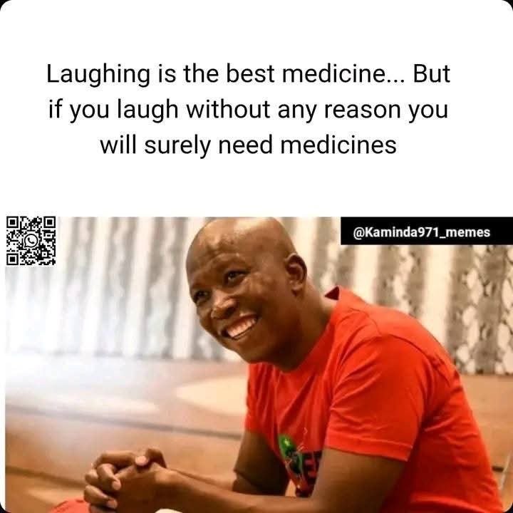 Laughing is the best medicine. but if you laugh without any reason you will sure