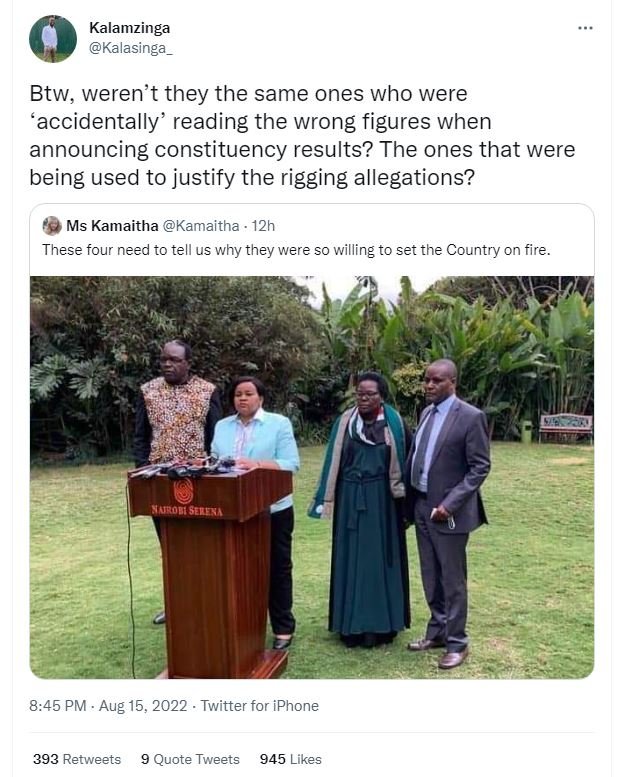 Kalamzinga kalasinga btw weren't they the same ones who were 'accidentally' read