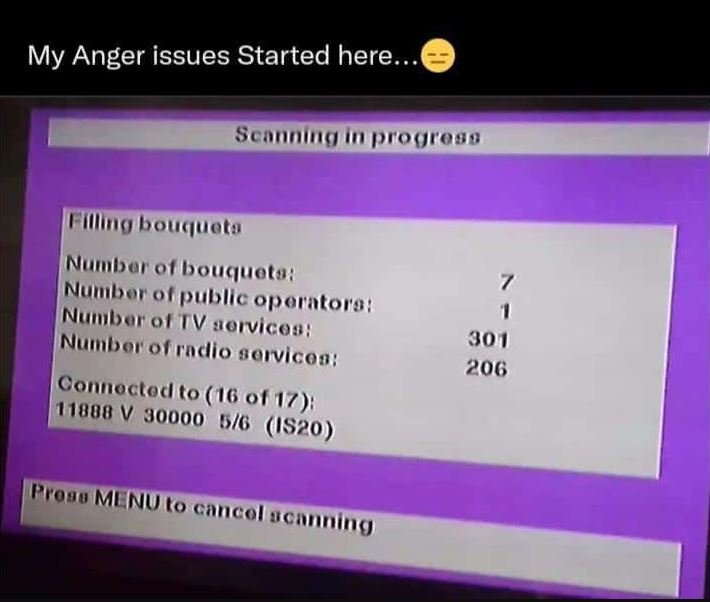 My anger issues started here. scn prouronv bouqquota numbor of bouquote numbor o