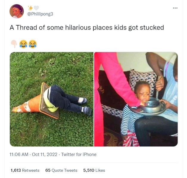 Phillipong3 a thread of some hilarious places kids got stucked 11.06 am oct 11,
