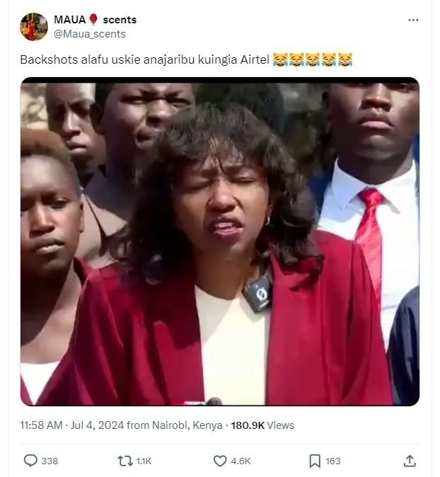 Maua scents maua_scents backshots alafu uskie anajaribu kuingia airtel 2 11.58 a