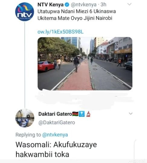 Ntv kenya ntvkenya 3h utatupwa ndani miezi 6 ukinaswa ntv ukitema mate ovyo jiji