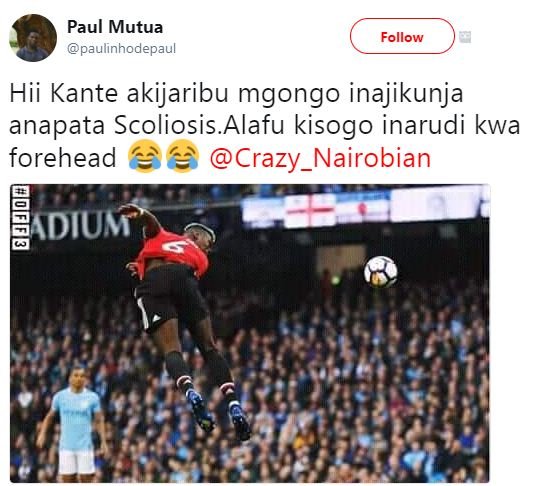 Paul mutua paulinhodepaul follow hii kante akijaribu mgongo inajikunja anapata s