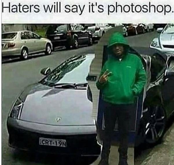 Haters will say it's photoshop eaer