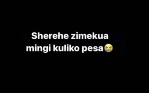 Sherehe zimekua mingi kuliko pesa
