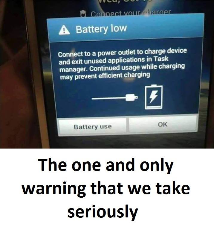 N gonnect vour nauder battery low connect to a power outlet to charge device and