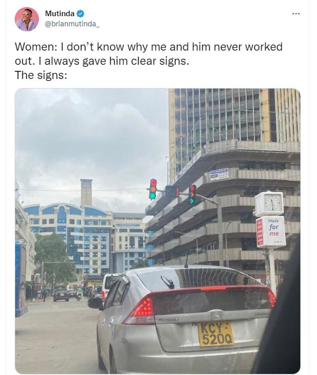 Mutinda brianmutinda_ women don't know why me and him never worked out. always g