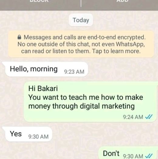 Today messages and calls are endtoend encrypted. no one outside of this chat, no