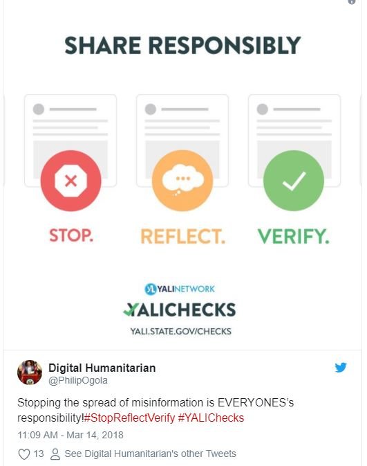 Share responsibly stop reflect verify. yalinetwork xalichecks yall state goviche