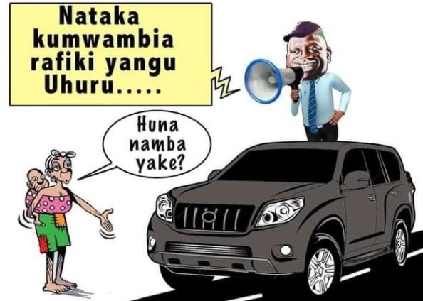 Nataka kumwambia rafiki yangu uhuru. huna namba yake?