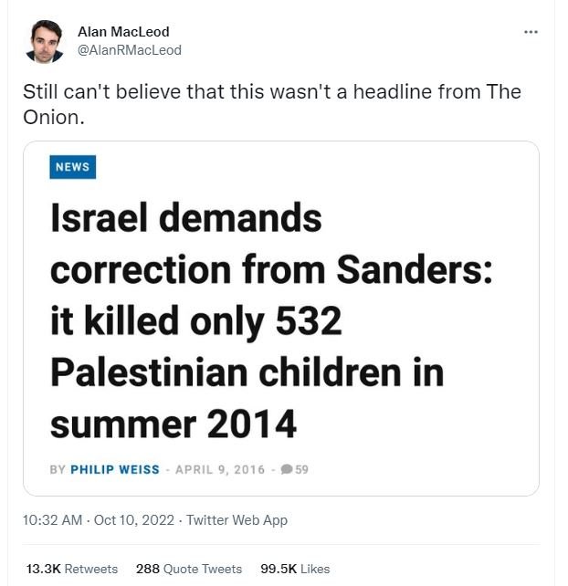 Alan macleod alanrmacleod still can't believe that this wasn't a headline from t