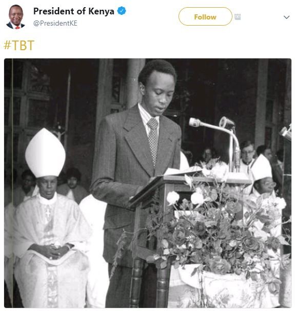 President of kenya presidentke follow tbt