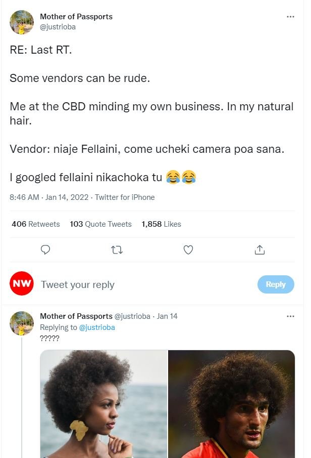 Mother of Passports justrioba RE Last RT. Some vendors can be rude Me at the CBD