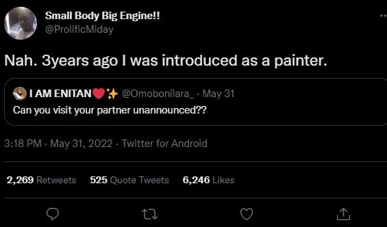 Small body big engine!! prolificmiday nah. 3years ago was introduced as a painte