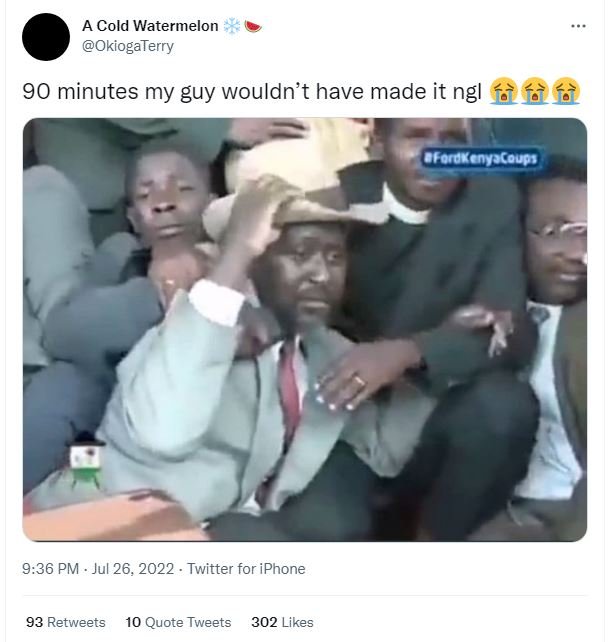 A cold watermelon okiogaterry 90 minutes my guy wouldn't have made it ngl àfàh o