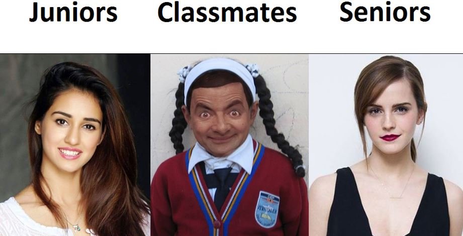 Juniors classmates seniors