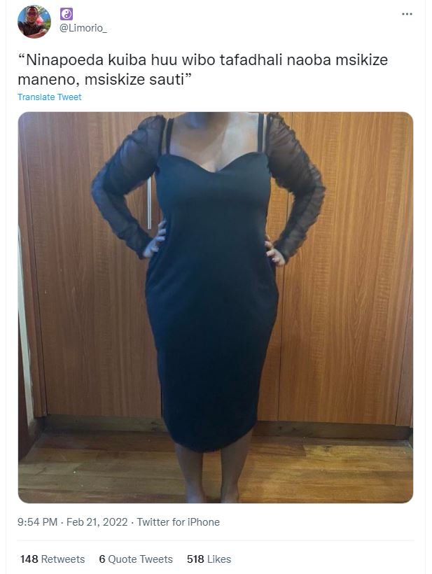 Limorio _ Ninapoeda kuiba huu wibo tafadhali naoba msikize maneno, msiskize saut