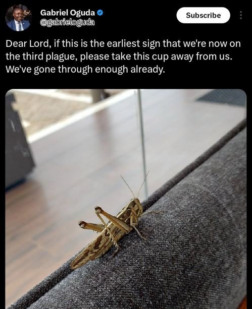 Gabriel oguda gabiieloguda subscribe dear lord, if this is the earliest sign tha