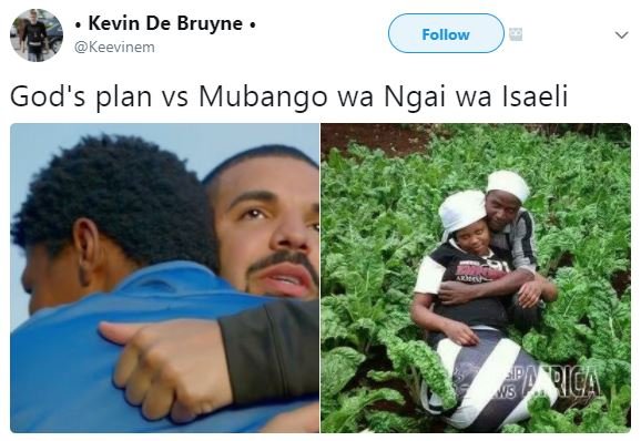 Kevin de bruyne keevinem follow god's plan vs mubango wa ngai wa isaeli piga