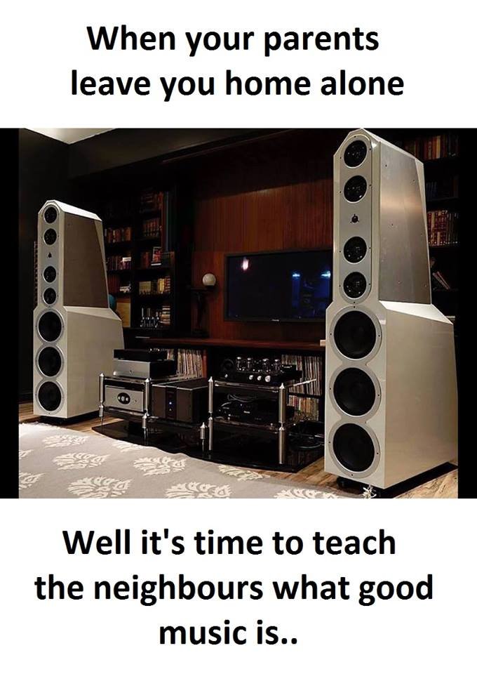 When your parents leave you home alone well it's time to teach the neighbours wh