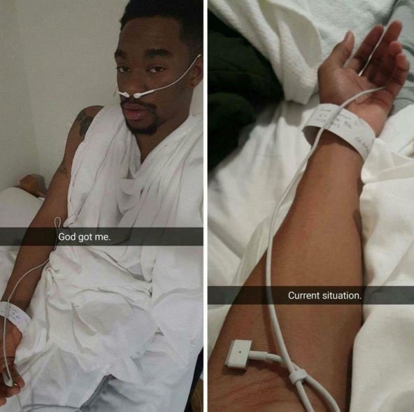 God got me. current situation