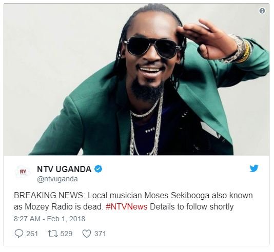 Ntv uganda ntvuganda breaking news local musician moses sekibooga also known moz