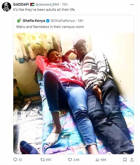 Gaddafi daweed_004 13h it's like they've been adults all their life g! ghafla ke